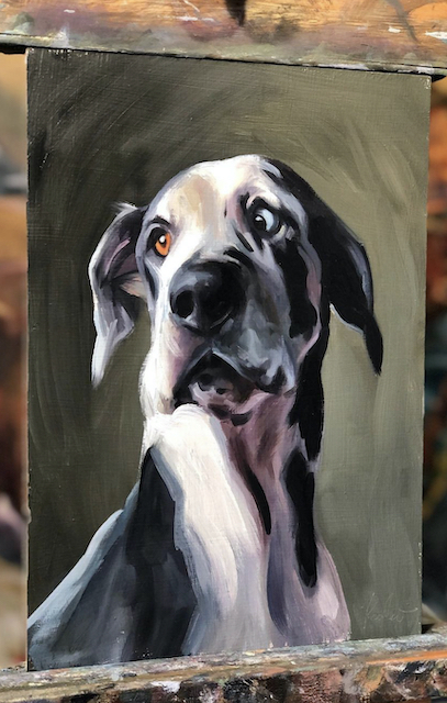 Pet-Portrait, Dog-Portrait, Pet-Painting