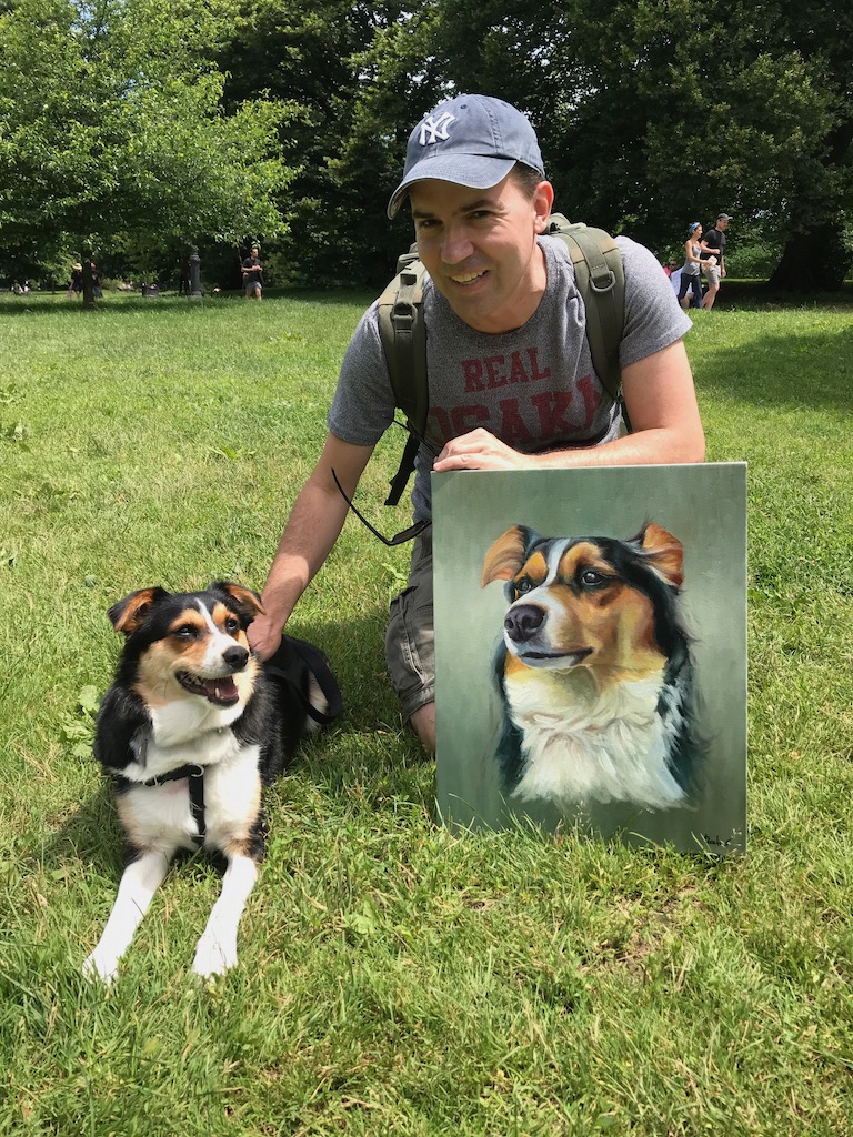 Pet-Portrait, Dog-Portrait, Pet-Painting